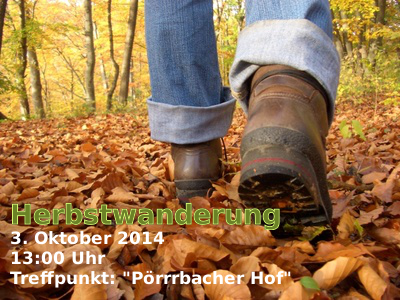 Herbstwanderung 2014